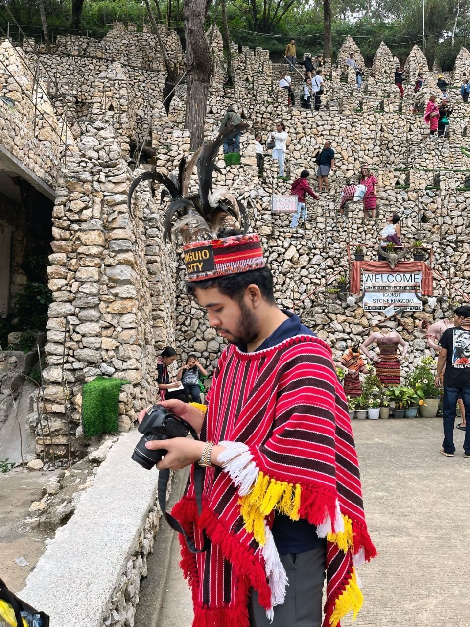 Chris with a camera