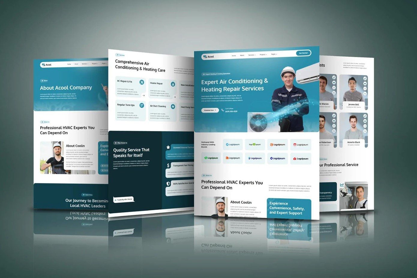 HVAC Service Landing Page